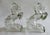 C.1950's Glass Rearing Horse Bookends - Pair For Sale - Image 4 of 11