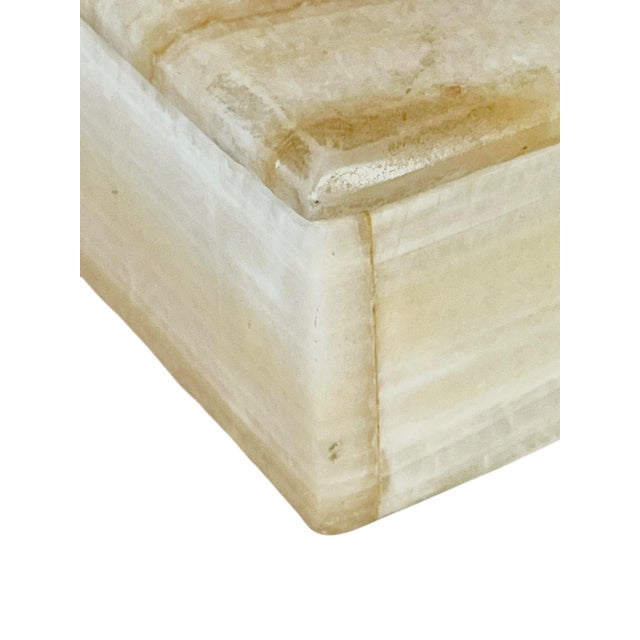 Mid 20th Century Vintage French Agate Covered Box For Sale - Image 10 of 12