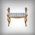 This elegant bench perfectly embodies the timeless charm of the Louis XV style. Its graceful silhouette is distinguished...