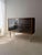 Glass Walnut Display Cabinet with Smoked Glass, 1960s For Sale - Image 7 of 12