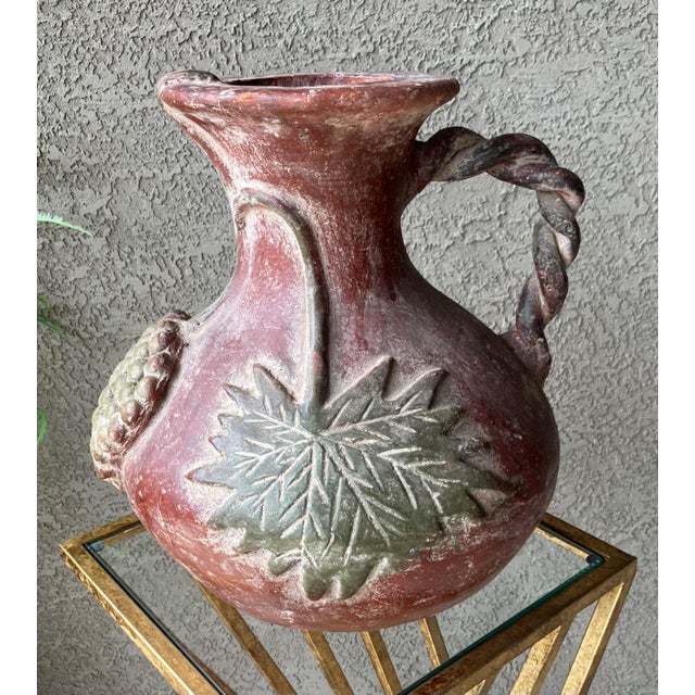 Excellent Pre-Owned Condition. Take a look at this fabulous handcrafted rustic chic in or out of doors heavily weighted...