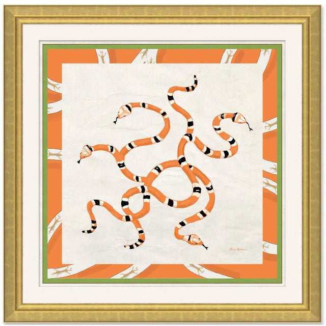 Illustration Boa Foulardin by Dana Gibson, Framed Art Prints - Set of 2 For Sale - Image 3 of 4