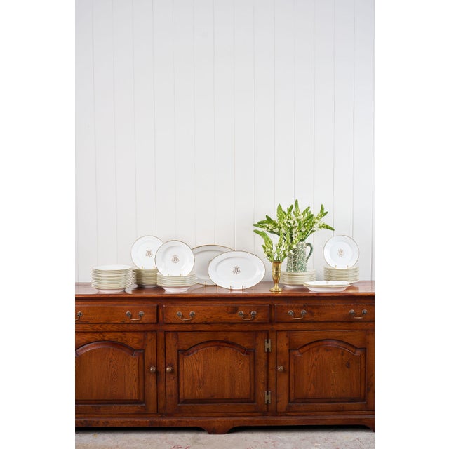19th Century 19th Century French Sèvres Porcelain China Monogrammed With 'B' (C. 1874) - 55 Pieces For Sale - Image 5 of 8
