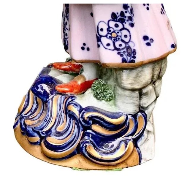 Blue Pair of Early 19th Century Sevres Porcelain Figures For Sale - Image 8 of 12