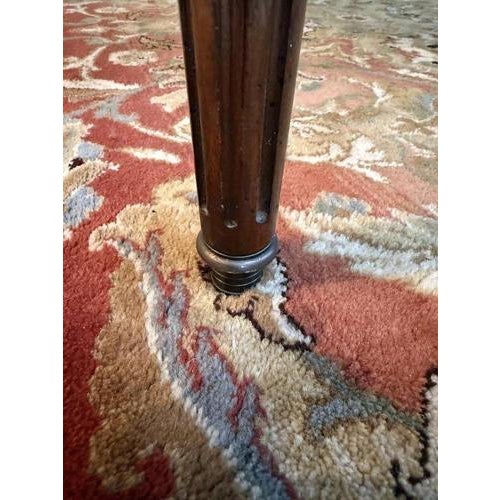 Louis XVI Style Oval or Round Dining Table For Sale - Image 3 of 7