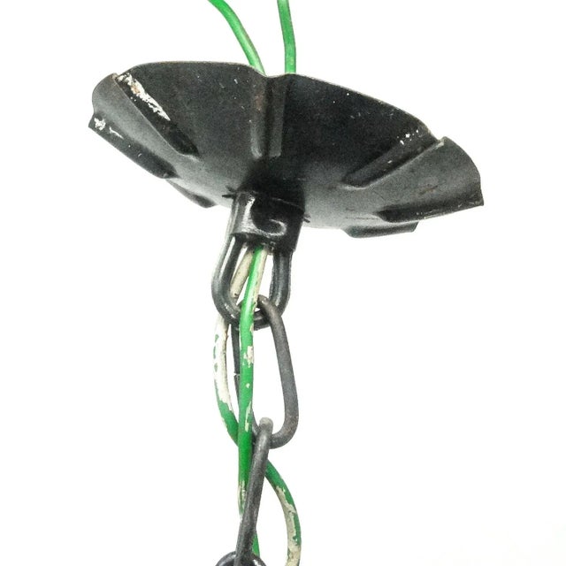 Postmodern Brutalist Pendant Lamp, Poland, 1970s For Sale - Image 3 of 8