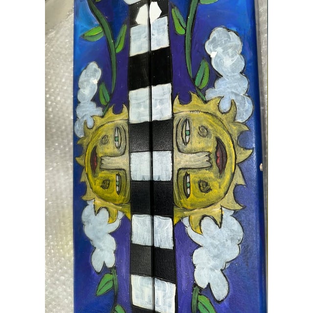 2020s Sarah Grant Sticks Handcrafted Mirror For Sale - Image 5 of 6