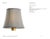 Visual Comfort Signature 6" Mist Silk Soft Empire Shade Designer: Visual Comfort Signature Height: 5.25" Base: Shade...