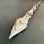 1930s 1930s Large Art Deco Arrowhead Steel Butchers Hook Wall Rack For Sale - Image 5 of 9