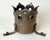 Hand-Hammered Brass Ceiling Light, 1960s For Sale - Image 3 of 18