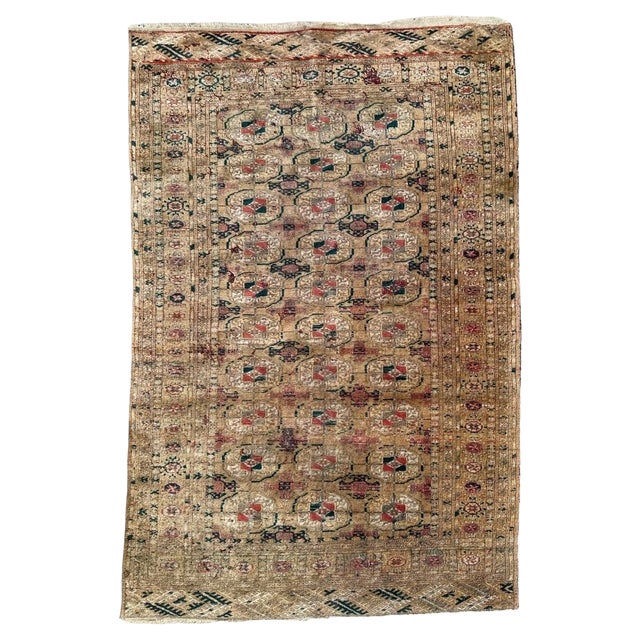 Antique Bokhara Rug, 1920s For Sale