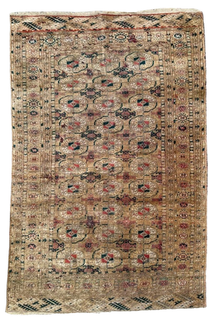 Antique Bokhara Rug, 1920s