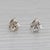 New 0.39ctw VS2 Round Diamond Solitaire Stud Earrings 14k White Gold - 2 Pieces For Sale - Image 4 of 6