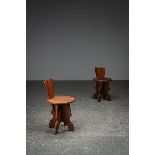 Sculptural Stools, 1960s, Set of 2 For Sale - Image 5 of 14