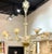 Modern Gold Murano Glass Chandelier For Sale - Image 10 of 10