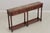 Traditional Mahogany 2 Drawer Marble Top Console Table For Sale - Image 3 of 17