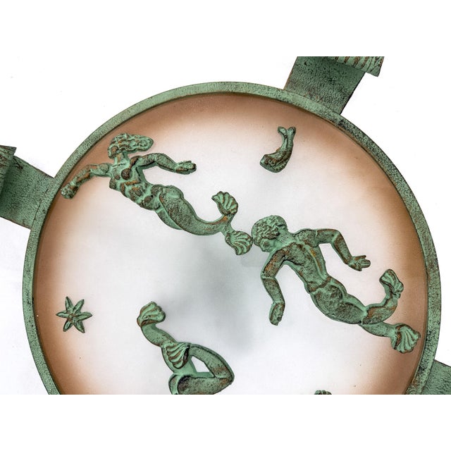 Model 401 1252 Ceiling Lamp from Bjerkås Armatur, 1943 For Sale - Image 4 of 11