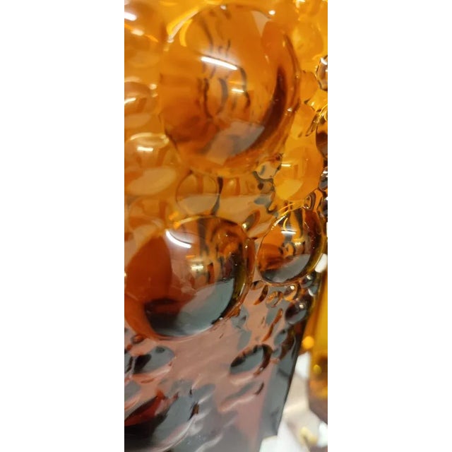 Italian Crystal Vases, 1970s, Set of 2 For Sale - Image 9 of 11