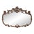 Vintage Italian French Rococo Louis XVI Gold Ornate Wall Mantle Mirror For Sale