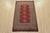 Tribal Bokhara Jaldar Rug 3′ X 5′ Red Wool Tribal Hand-Knotted Oriental Carpet For Sale - Image 3 of 11