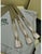 Hermes paris, "harvest" flatware set by christofle, silversmith, 82 pieces: part of a silver-plated and gold-plated...