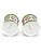 Description: A matching pair of small German mugs decorated with pink rose bouquets in black oval medallions. Deep green...