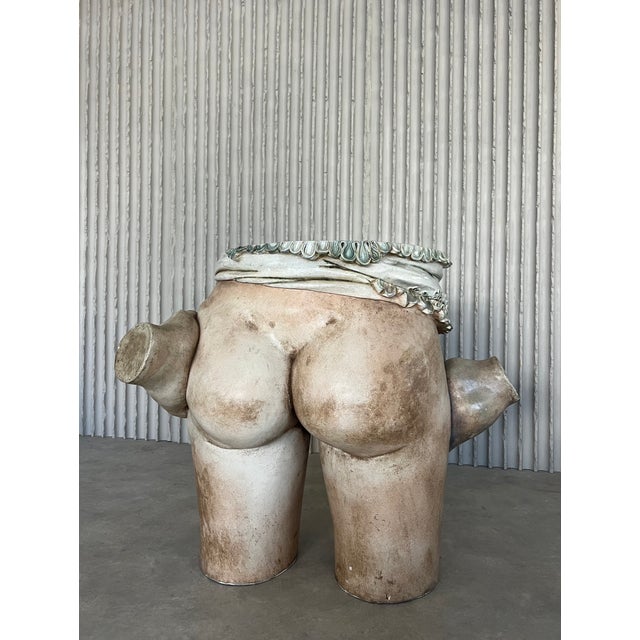 Sculptural Ceramic Side Table from Francis Hewlett, 1960s For Sale - Image 4 of 17