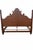 Beautiful mahogany French Empire style king sized bed by Ralph Lauren produced in partnership with Henredon in the late...