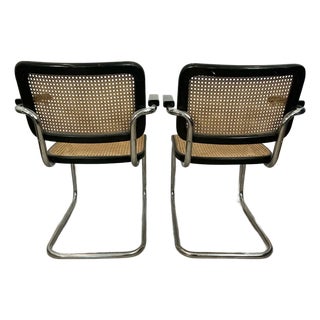 Marcel Breuer Cesca Chairs - Pair For Sale