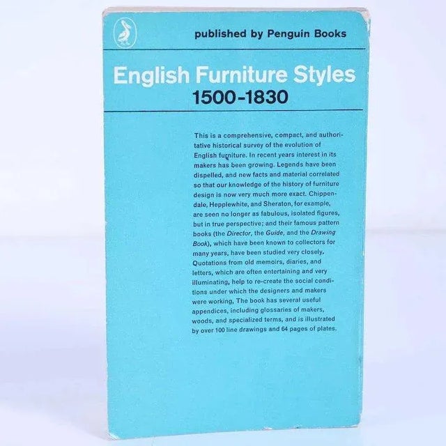1960s Vintage English Furniture Styles 1500-1830 by Ralph Fastnedge Book For Sale - Image 5 of 7