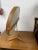 Brown Mid Century Modern Teak Table Mirror, Made in Sweden by Luxus, Vittsjö, Uno & Östen Kristiansson For Sale - Image 8 of 8