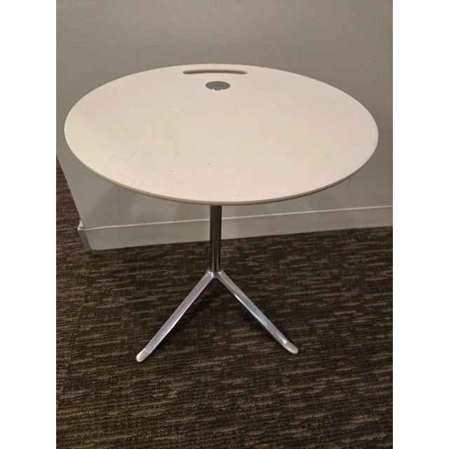 2000 - 2009 Fritz Hansen Little Friend Side Table in White For Sale - Image 5 of 7