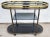 Silver MCM Bar Cart Rolling by Design Institute of America Dia For Sale - Image 8 of 17