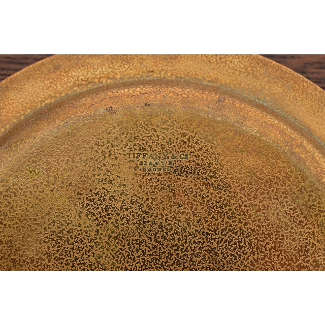 Tiffany & Co. Bronze Doré Charger Plate or Tray For Sale In South Bend - Image 6 of 7