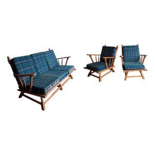 3-Seater Sofa by Guillerme and Chabron​ For Sale