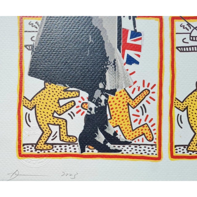 Pop Art Death Nyc - Queen Elizabeth II - Limited Edition With Certificate For Sale - Image 3 of 11