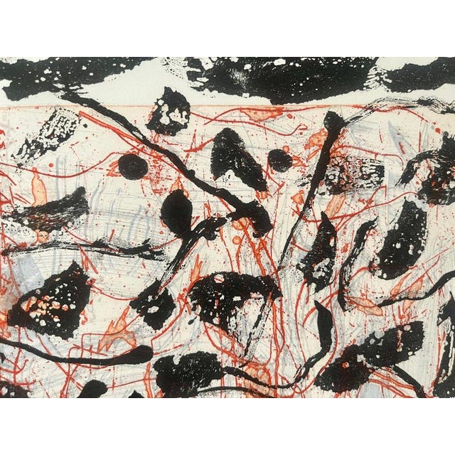 Jean-Paul Riopelle, The Flies to Marry (Plate VII), 1985, Etching For Sale - Image 4 of 8