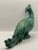 1940’s Dapple Glazed Ceramic Peacock Statue For Sale - Image 9 of 9