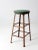 Green Vintage Industrial Stool For Sale - Image 8 of 11