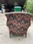Overstuffed Upholstered Chair & Ottoman Set For Sale - Image 4 of 11