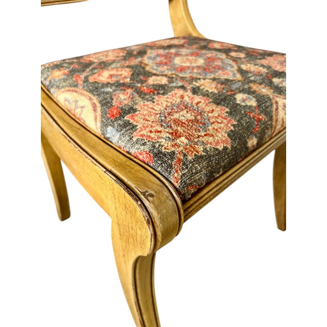 Mid 20th Century Federal Style Drexel Travis Court Dining Chairs, Set of 4 For Sale - Image 11 of 12