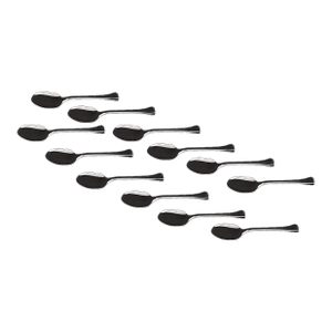 Sambonet Italy Set 12 French Sauce Silverplate Spoons "Continental" 7.5 New in Box