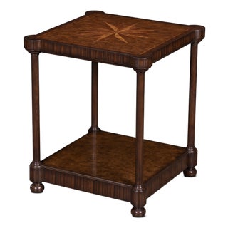 Maitland-Smith Cameron Side Table Square For Sale