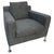 Textile Harry Lounge Chair in Grey Woven Fabric by Antonio Citterio for B&B Italia For Sale - Image 7 of 7