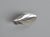 Beautiful leaf earclips with a highly polished finish in sterling silver, designed and made by the Danish goldsmith...