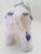 Metal Vintage 1970s Chinoiserie Large Glazed Ceramic Hand Painted Blue & White Elephants Figurines - a Pair For Sale - Image 7 of 8
