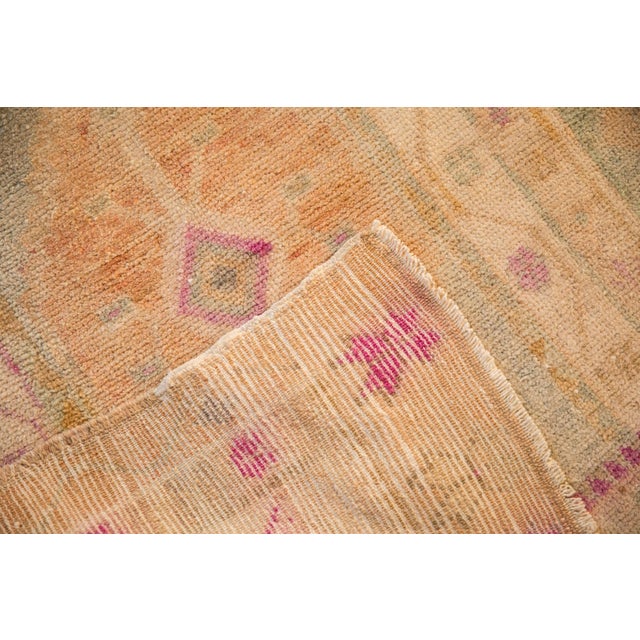 Vintage Distressed Oushak Square Rug - 2'11" x 3'6" For Sale - Image 9 of 9