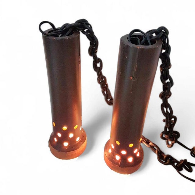 Ceramic Lamps, 1970s, Set of 2 For Sale - Image 3 of 3