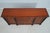 Neoclassical Baker Neoclassical Mahogany Sideboard W. Black Highlights For Sale - Image 3 of 18