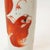 Red Antique Miniature Chinese Porcelain Foo Dog Bottle Vase For Sale - Image 8 of 10